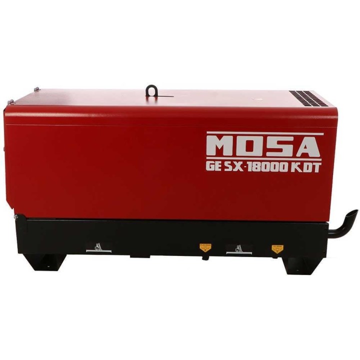 MOSA GE SX 18000 KDT äänieristetty dieselgeneraattori, 14,4 kW