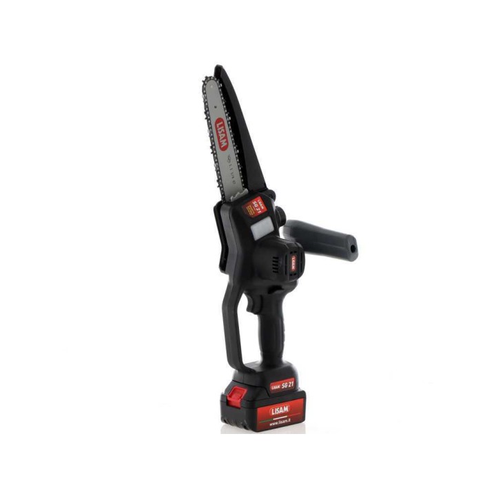Lisam SG 21 -akkupuunoksasaha, 20 cm, 2 × 18 V 4 Ah-akku