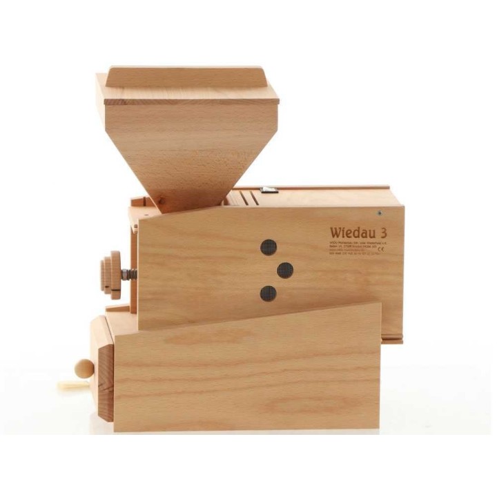 Wiedau 3 kivimylly jauhoille, pyökkipuu, 600 W, 300 g/min