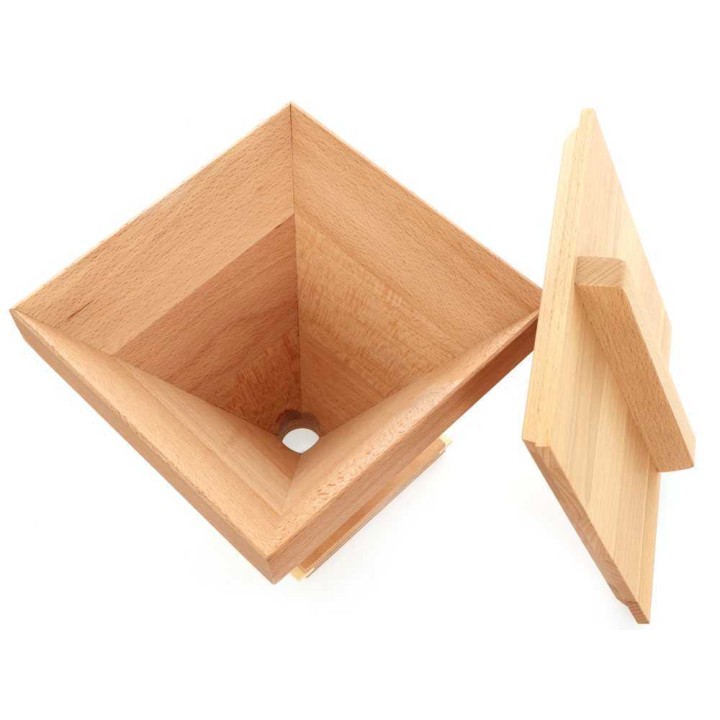 Wiedau 3 kivimylly jauhoille, pyökkipuu, 600 W, 300 g/min