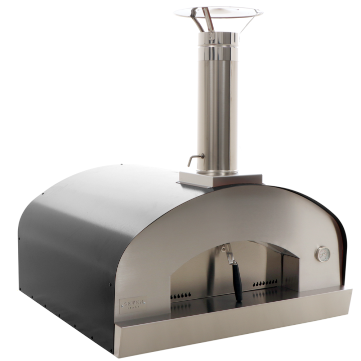 Seven Italy Ade Antracite puulämmitteinen pizzauuni 80 80 cm antrasiitinharmaa