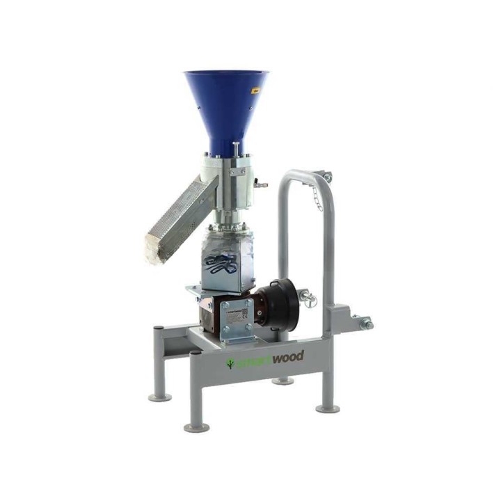 Smartwood PLT-100 PTO -pellettikone traktorikäyttöön, 60–70 kg/h, 6 mm
