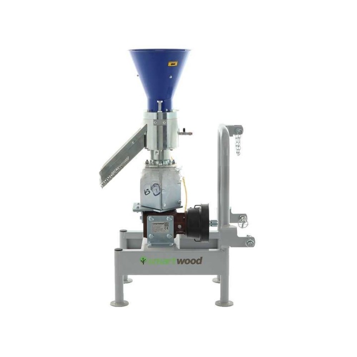 Smartwood PLT-100 PTO -pellettikone traktorikäyttöön, 60–70 kg/h, 6 mm