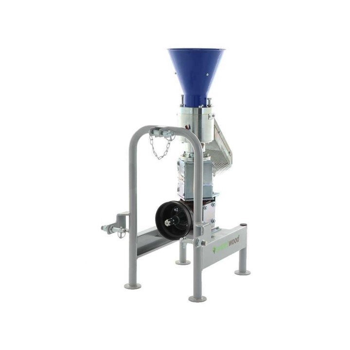Smartwood PLT-100 PTO -pellettikone traktorikäyttöön, 60–70 kg/h, 6 mm