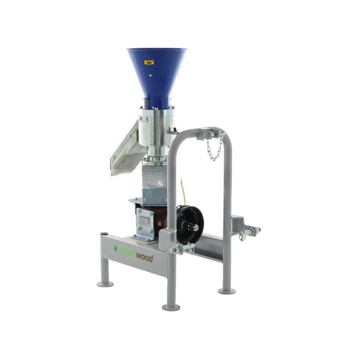 Smartwood PLT-100 PTO -pellettikone traktorikäyttöön, 60–70 kg/h, 6 mm