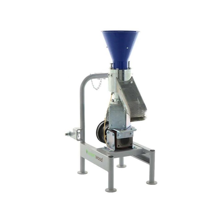 Smartwood PLT-100 PTO -pellettikone traktorikäyttöön, 60–70 kg/h, 6 mm