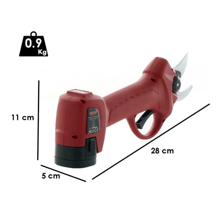Archman FE05-30 sähköoksasakset, 2 × 16,8 V, 2,5 Ah, 30 mm