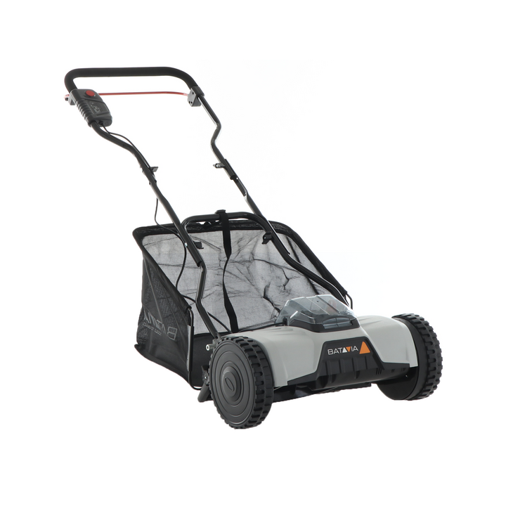 Batavia BT CLM001 akkukäyttöinen kelaleikkuri 18 V 2 Ah 38 cm