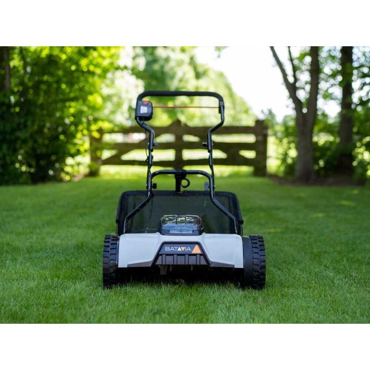 Batavia BT-CLM001 akkukäyttöinen kelaleikkuri, 18 V, 2 Ah, 38 cm