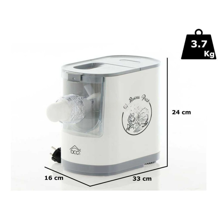 DCG PM1750 sähköinen 2-in-1-pastakone, 200 W, 350 g