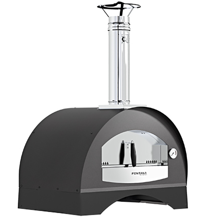 Fontana Amalfi puu uuni ulkokäyttöön 80 50 cm antrasiitinharmaa
