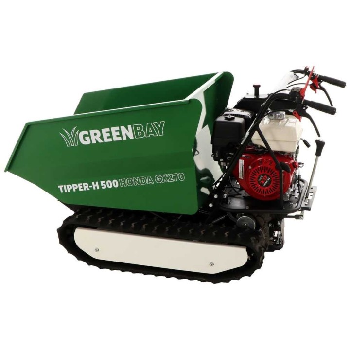 TIPPER-H 500 telaketjudumppperi Honda GX270, 9 HP, 500 kg, hydraulinen kippilava