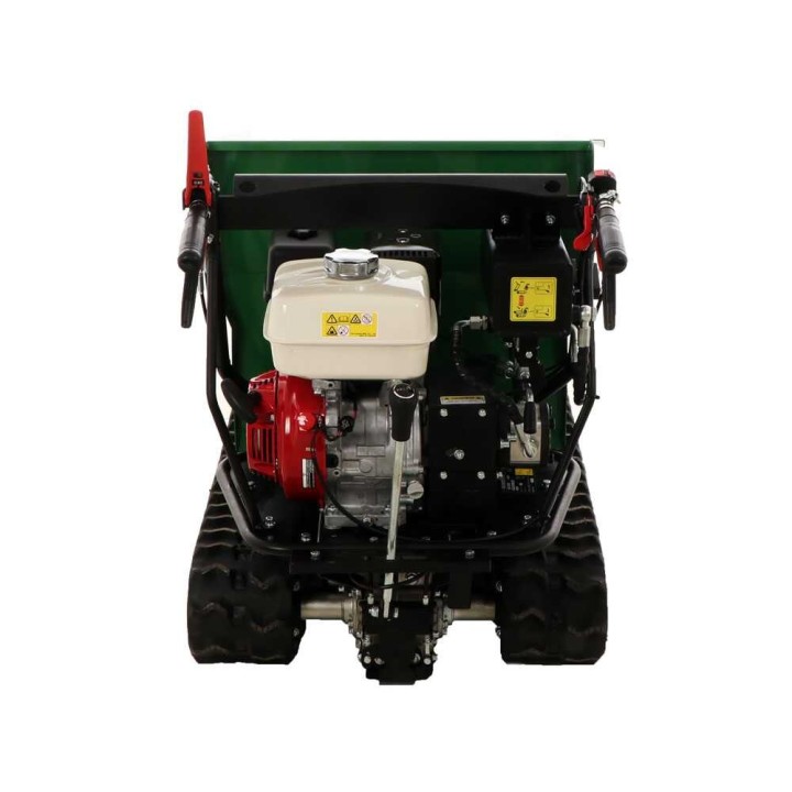 TIPPER-H 500 telaketjudumppperi Honda GX270, 9 HP, 500 kg, hydraulinen kippilava