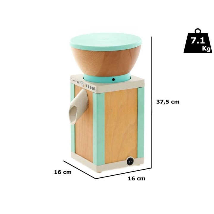 KoMo KoMoMio Verde Acqua kivimylly jauhoille, 360 W, 1 200 g