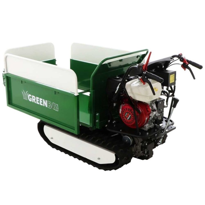 EXPANDER-H 500 telavetoinen kuljetuskärry, Honda GX270, 500 kg, hydraulinen kippaus