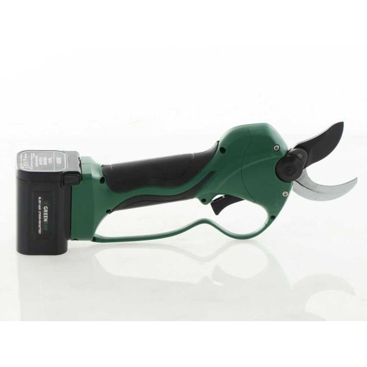 GreenBay TopCut 33 sähköiset oksasakset, 2 × 16,8 V, 32 mm