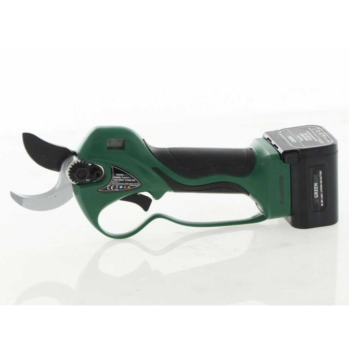 GreenBay TopCut 33 sähköiset oksasakset, 2 × 16,8 V, 32 mm