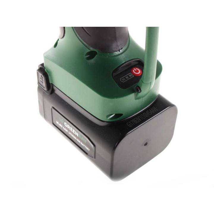 GreenBay TopCut 33 sähköiset oksasakset, 2 × 16,8 V, 32 mm