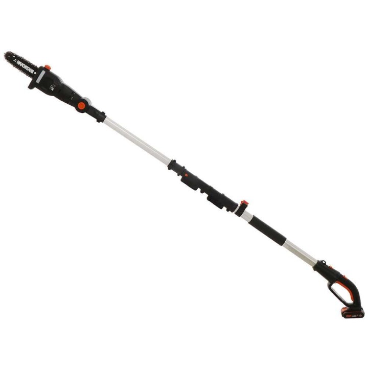Worx WG908E akkukäyttöinen oksa- ja pensasleikkuri, 20 V, 2 Ah, 45 cm