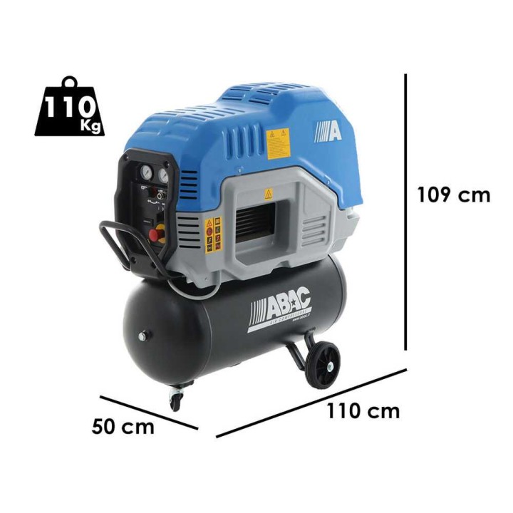 ABAC Spinn D 2.2 90W 10 400/50 ruuvikompressori, 3 HP, 90 l, 400 V