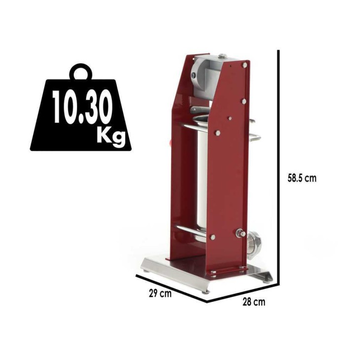 Tre Spade Mod. 5/V manuaalinen täyttökone, 5 kg, 2 nopeutta