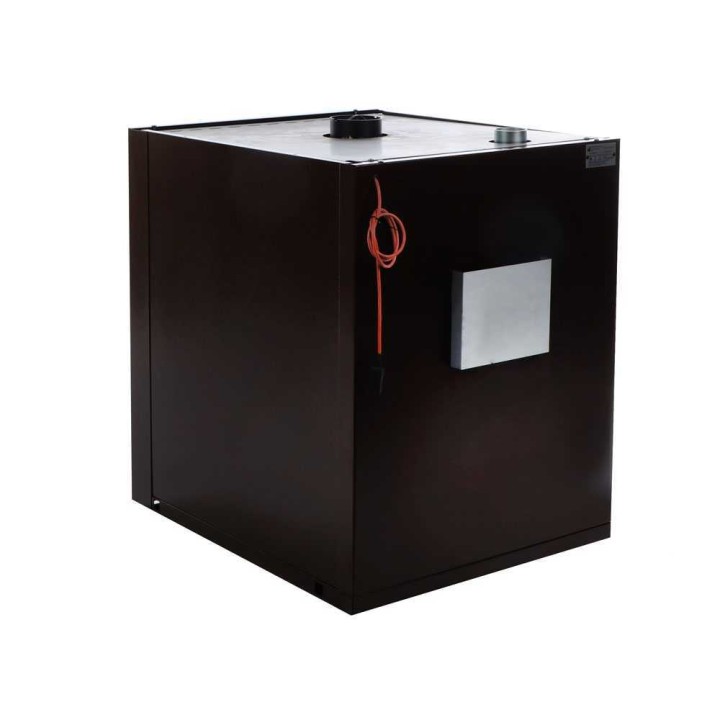 Rossofuoco Garden Color 80 Marrone upotettava puu-uuni, ruskea