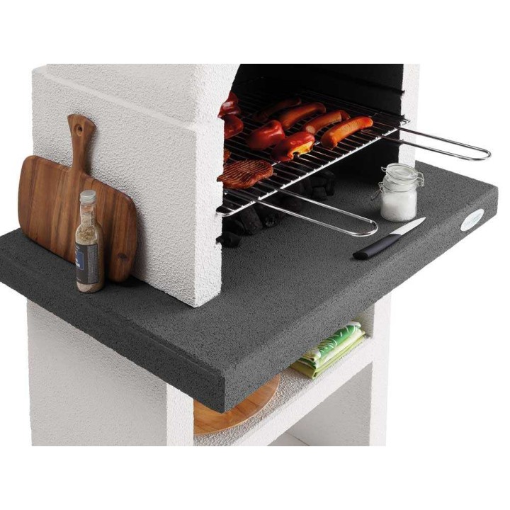 Palazzetti Boston muurattu hiiligrilli, 53 × 40 cm, 250 kg