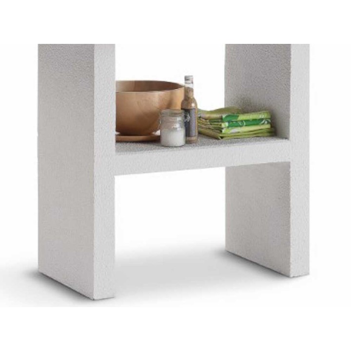 Palazzetti Boston muurattu hiiligrilli, 53 × 40 cm, 250 kg