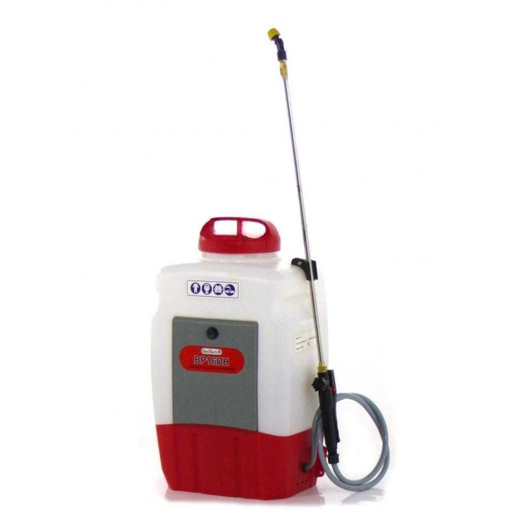 GeoTech BP16DH akkuruisku, 16 l, 12 V, 8 Ah, 4 l/min