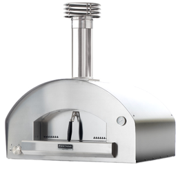 Fontana Mangiafuoco INOX kaasupizzauuni 60 80 cm 4 pizzaa