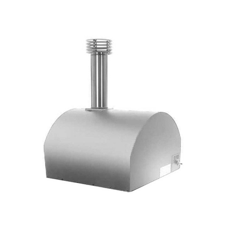 Fontana Mangiafuoco INOX -kaasupizzauuni, 60 × 80 cm, 4 pizzaa