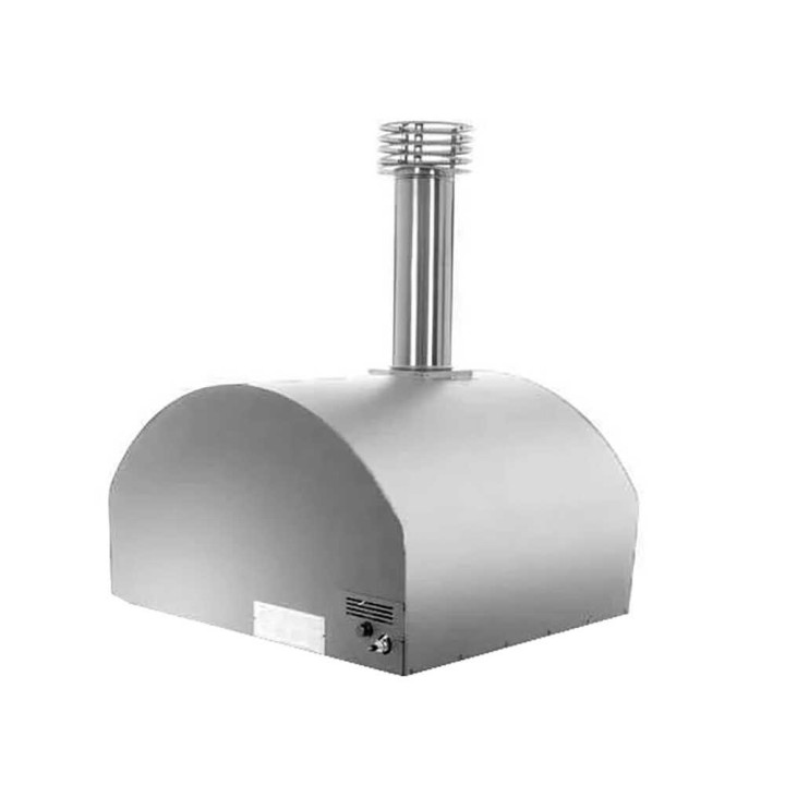 Fontana Mangiafuoco INOX -kaasupizzauuni, 60 × 80 cm, 4 pizzaa