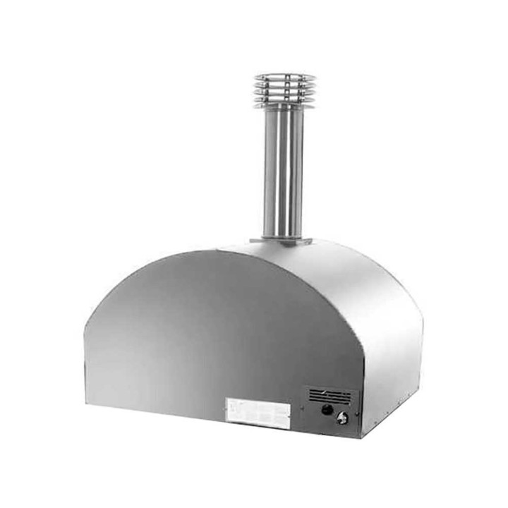 Fontana Mangiafuoco INOX -kaasupizzauuni, 60 × 80 cm, 4 pizzaa