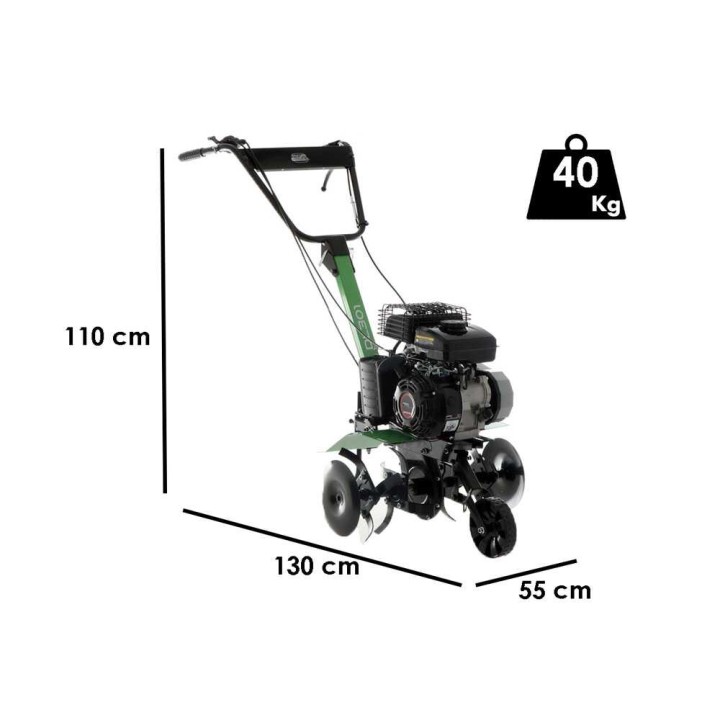 Lampacrescia MGM DL301 -bensiinijyrsin, 2,5 HP, Loncin 79 cm³, 50 cm