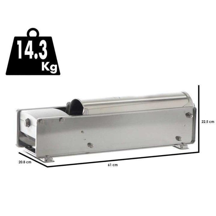 Tre Spade Mod. 7 Deluxe makkarantäyttökone, 7 kg, 2 nopeutta, ruostumaton teräs
