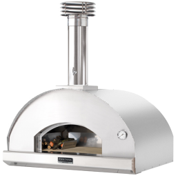Fontana Mangiafuoco INOX puulämmitteinen pizzauuni 60 80 cm