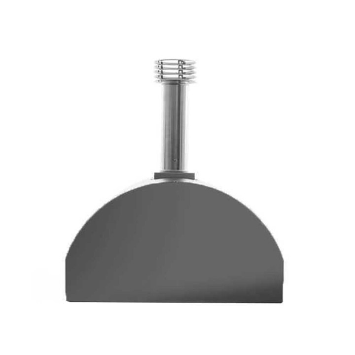 Fontana Mangiafuoco INOX puulämmitteinen pizzauuni, 60 × 80 cm