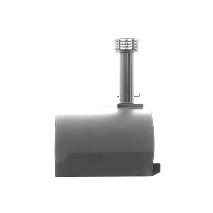Fontana Mangiafuoco INOX puulämmitteinen pizzauuni, 60 × 80 cm