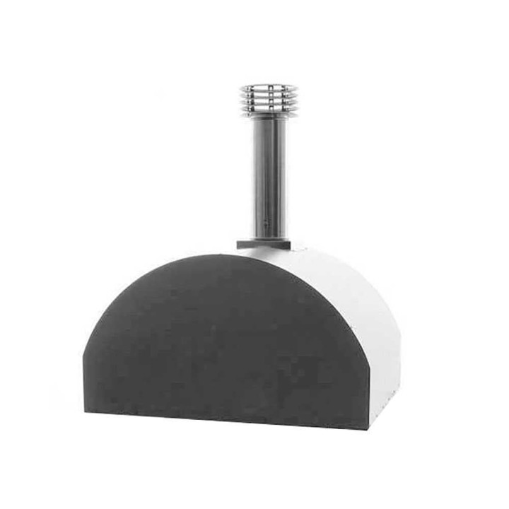 Fontana Mangiafuoco INOX puulämmitteinen pizzauuni, 60 × 80 cm