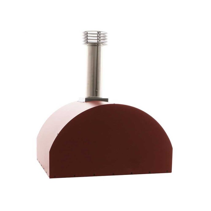 Fontana Mangiafuoco Rosso puulämmitteinen pizzauuni, 60 × 80 cm