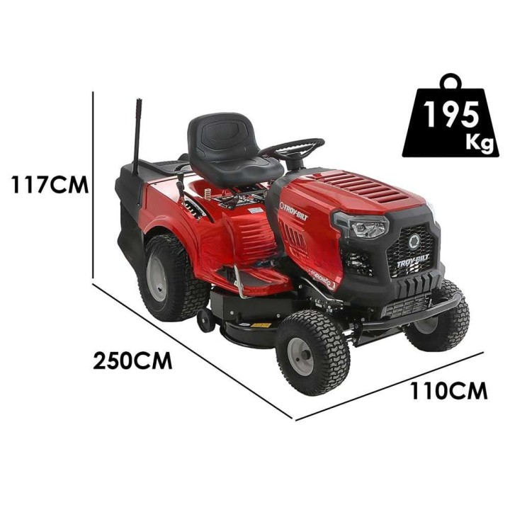 Troy-Bilt Bronco 92T-R -ajoleikkuri, hydrostaattinen vaihteisto, 92 cm