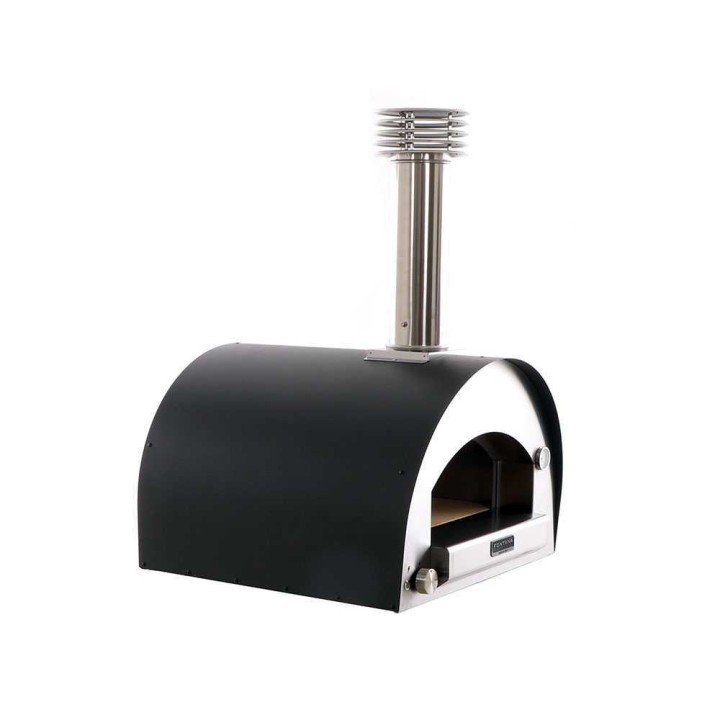 Fontana Margherita Antracite -kaasu-uuni, 60 × 60 cm, 2 pizzaa