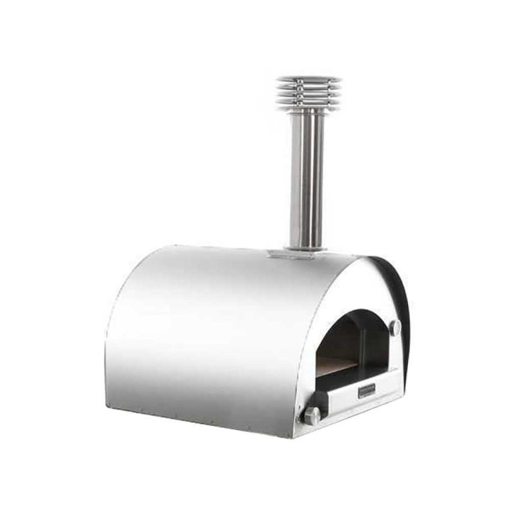 Fontana Margherita INOX kaasukäyttöinen ulkouuni, 2 pizzaa