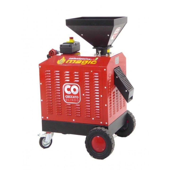 Ceccato Olindo 7,5 HP pellettikone, 400 V, 70–80 kg/h