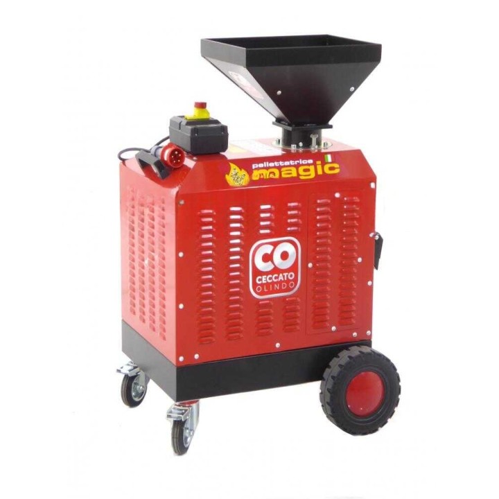 Ceccato Olindo 7,5 HP pellettikone, 400 V, 70–80 kg/h