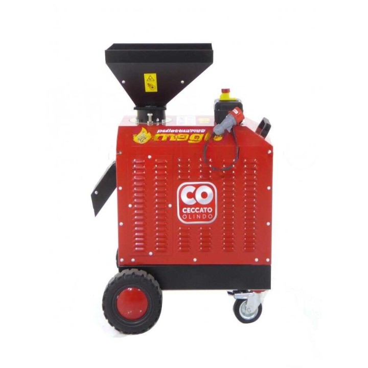 Ceccato Olindo 7,5 HP pellettikone, 400 V, 70–80 kg/h