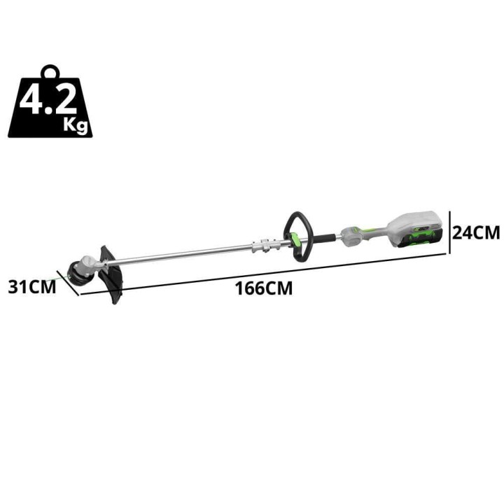 EGO ST1300E-S akkukäyttöinen raivaussaha, 56 V, 2,5 Ah