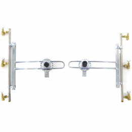 Ruostumattomat ruiskutusvarret 3 3 messinkiset perhossuuttimet 70 cm