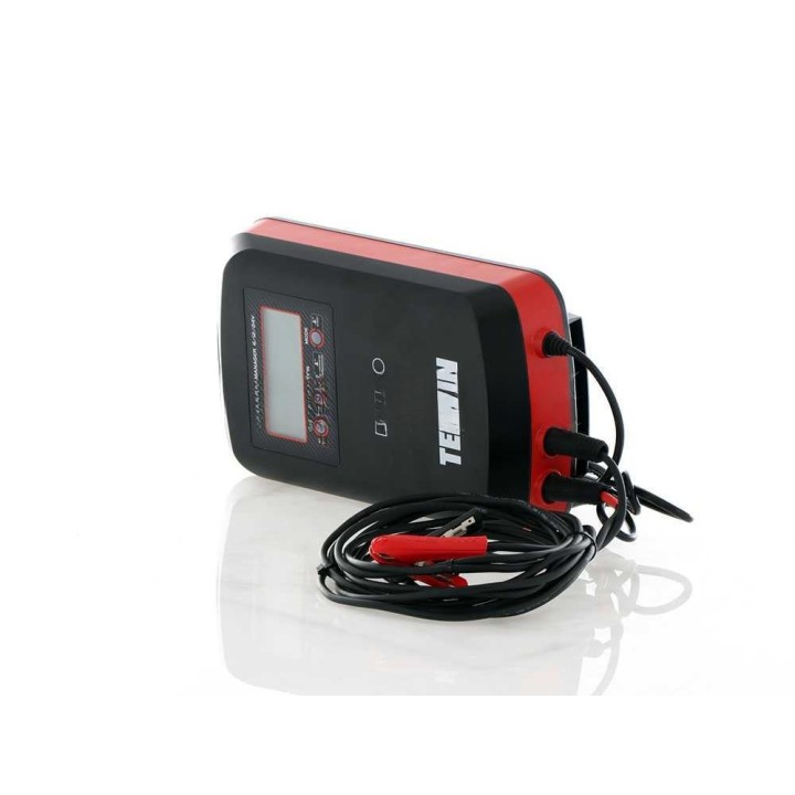 Telwin Doctor Charge 50 akkulaturi ja ylläpitolaite, 6/12/24 V, LCD-näyttö