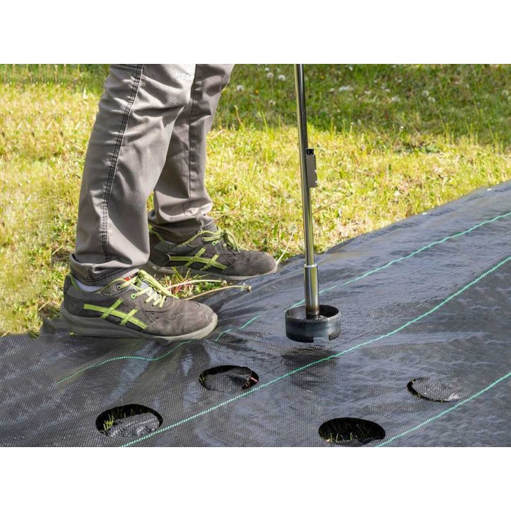 Kemper 1047FT lämpöleikkuri katemuoveille, 10 cm, alumiini, kaasupullo sisältyy
